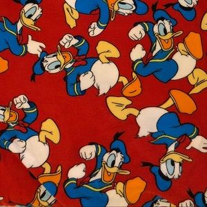 Lularoe Disney Leggings TC Donald Duck